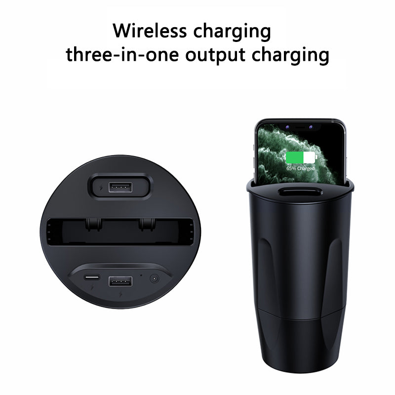 Multifunctional Wireless Charging Cup - CarPlay Smart Box Store