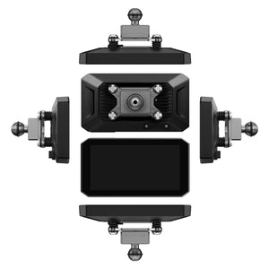 Vues multiples du BX Moto CarPlay dashcam