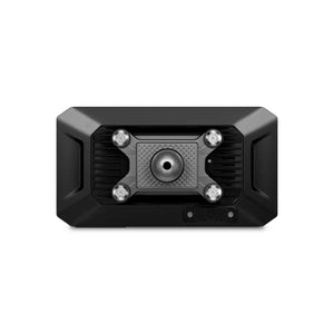 Vue arrière du BX Moto avec ports de connexion