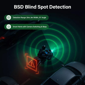 BX Moto détection intelligente des angles morts BSD