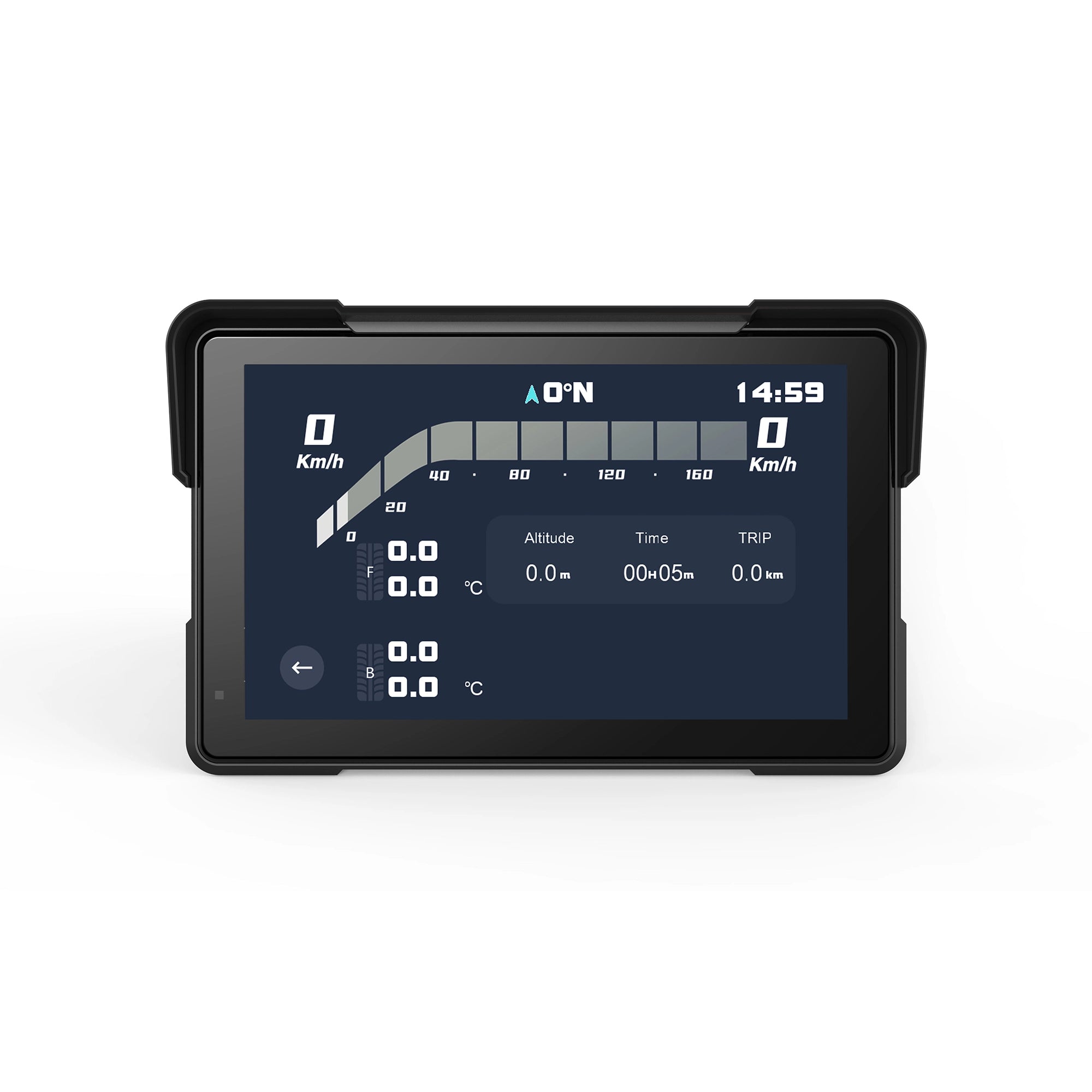 D7A 7" Écran CarPlay Moto Sans Fil & Dashcam Dual 2K
