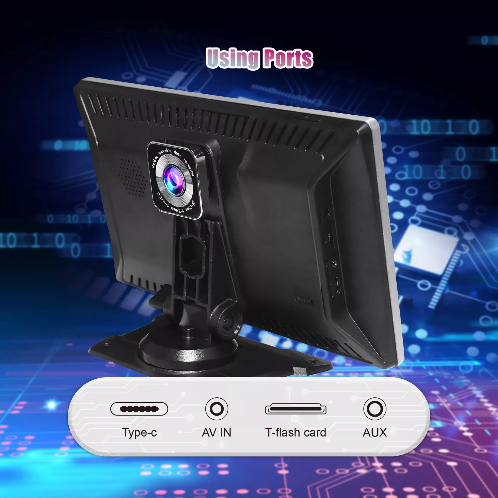 P902 Autoradio Double Dash Cam 2K CarPlay Android Auto