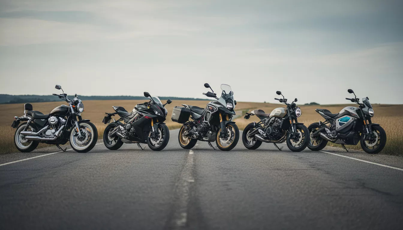 Quels sont les Différents Types de Motos ? Le Guide Ultime pour Débutants (2025)