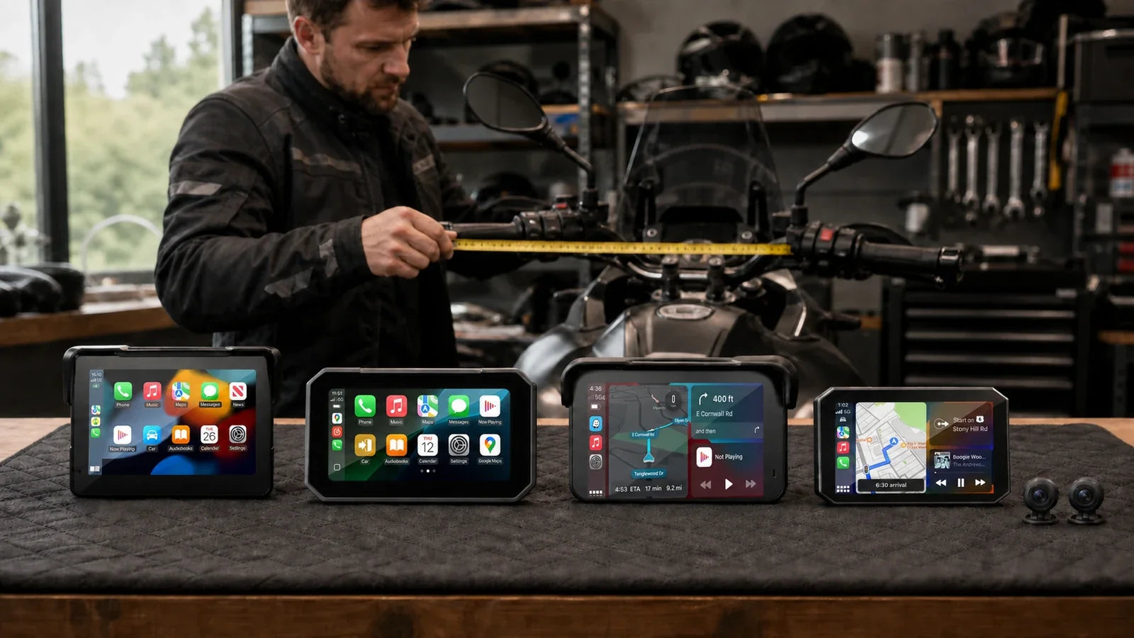 Passer au CarPlay sur moto : comment choisir le bon écran