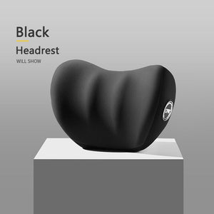 Car Seat Headrest And Lumbar Support - Headrest / Black - CarPlay Smart Box Store