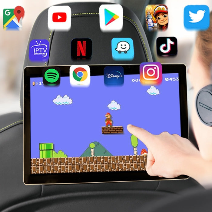 Système divertissement siège arrière Aoocci - Applications jeux Netflix YouTube pour enfants