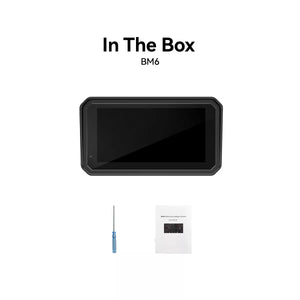 BM6 BMW contenu complet de la boîte - écran navigation et accessoires inclus
