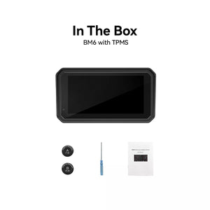 BM6 avec TPMS BMW - système navigation et surveillance pression pneus inclus

