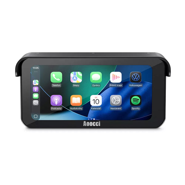 CarPlay Moto C6 Pro - Dashcam Moto 1080P GPS Anti-Vol TPMS