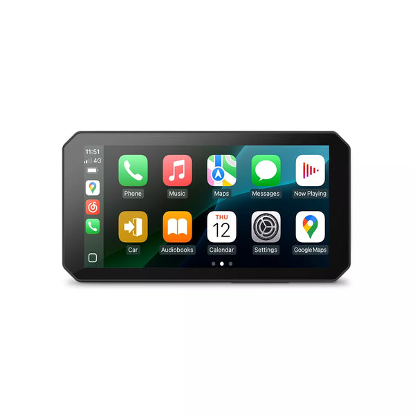 Dashcam Moto C9 Pro Max - CarPlay Sans Fil Avant Arrière 1080P GPS Étanche IP67