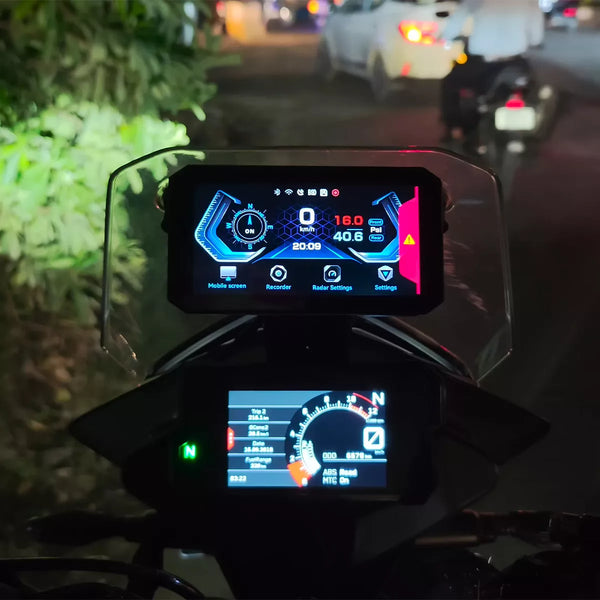 BX Moto - CarPlay, Dashcam et Détection Angles Morts BSD Intelligent